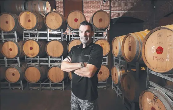  ??  ?? Sirromet Wines is boosting its exports to China, off the back of a reduction in tariffs. Pictured is chief winemaker Adam Chapman.