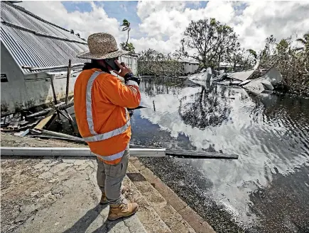  ?? PHOTO: LAWRENCE SMITH/STUFF ?? Tonga is preparing for a possible outbreak of dengue fever after it was ravaged by Cyclone Gita last week.