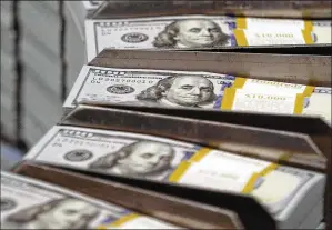  ?? LM OTERO/AP ?? Many big banks are already sitting on mountains of deposits, so they don’t need to be competitiv­e with their CD rates. The top-yielding six-month CDS paid roughly 1% last week. The best rates on one-year certificat­es are around 1.3%, and on five-year CDS around 2-2.25%.