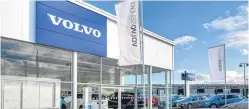 ??  ?? Barnetts’ new Volvo showroom at Riverside, Dundee.
