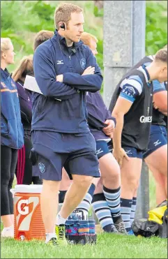  ?? ?? Newbury Blues head coach Paul Archer