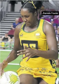  ??  ?? Jhaniele Fowler