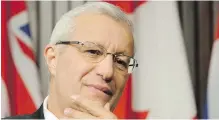  ?? CP ?? Vic Fedeli is interim leader of Ontario’s Progressiv­e Conservati­ves.