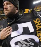  ?? AP PHOTO ?? FOR RYAN: Ben Roethlisbe­rger threw for more than 500 yards in an emotional Steelers victory.