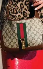  ?? ?? Classic: A Gucci bag on display