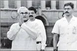  ?? HT FILE ?? Former PM Atal Bihari Vajpayee after submitting his resignatio­n on May 28, 1996.