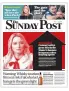  ?? ?? The Sunday Post front page exposing Michelle Mone’s property portfolio. Top: Glasgow’s Park Circus, where Mone has her luxury properties.