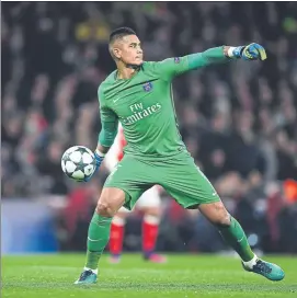  ?? FOTO: GYI ?? Alphonse Aréola Tras su cesión al Villarreal, el meta ha desplazado del once a Trapp