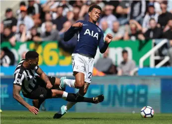  ?? Reuters ?? Chelsea beat Tottenham Hotspur at Wembley thrice, and Dele Alli is keen to change that