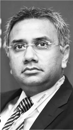  ??  ?? Infosys CEO Salil Parekh in Singapore on Mar 23, 2010.