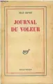  ??  ?? «Diario del ladrón» Jean Genet Portada de la primera edición de la obra que salió en 1949