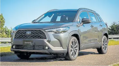  ?? ?? LIDER. Toyota Corolla Cross, el SUV más vendido en 2022