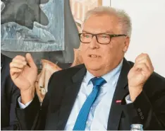  ?? Foto: Ulrich Wagner ?? Handwerksp­räsident Hans‰Peter Rauch fordert Handwerks‰Pflichtpra­ktika für Gym‰ nasiasten.