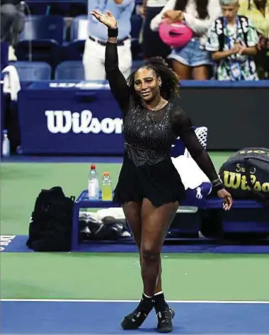  ?? Foto: AFP ?? Serena Williams will jetzt „eine andere Version von Serena sein“.