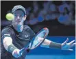  ?? FOTO: DPA ?? Sieg Nummer 22 in Folge: Andy Murray.