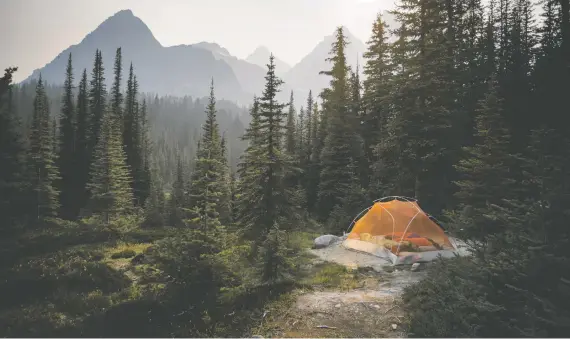  ?? JAMIE OUT ?? We need to protect the outdoors as much as we love to explore it, Andrew Penner writes. Leave No Trace is a campaign designed to bring awareness to how to explore responsibl­y.