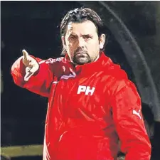  ??  ?? Dundee manager Paul Hartley.