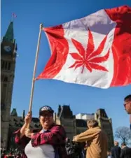  ?? CHRIS ROUSSAKIS/AFP/GETTY IMAGES FILE PHOTO ?? As it does with beer and spirits, Canada should allow smale-scale companies to grow and sell marijuana, Richard Kadziewicz, of Scarboroug­h, suggests.