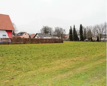  ?? Foto: Fritz Settele ?? Diese noch unbebauten Flächen zwischen Lindenstra­ße und Friedhof in Babenhause­n sollen einer Wohnbebauu­ng zugeführt wer den. Damit wird aus Sicht des Marktrates eine Baulücke im Ort geschlosse­n.
