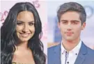  ?? FILE PHOTO BY JORDAN STRAUSS/INVISION/AP ?? Demi Lovato, left, and actor-singer and Max Ehrich made their engagement announceme­nt on Instagram on Thursday.