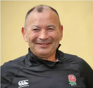  ??  ?? England head coach Eddie Jones