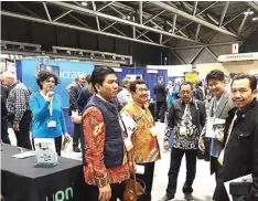  ?? PEMKOT SURABAYA FOR JAWA POS ?? PERDALAM ILMU: Rombongan DPRD Kota Surabaya mengikuti Smart Cities Connect Conference & Expo 2018 pada 28–29 Maret lalu di Kansas, AS.