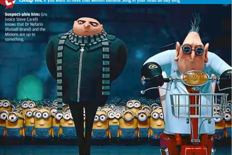 In Despicable Me, Dr. Nefario actually knew that Gru ordered a