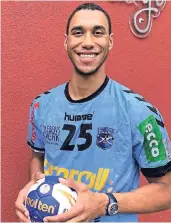  ?? FOTO: LEICHLINGE­R TV ?? Ivo Santos kommt aus der österreich­ischen zweiten Handball-Liga nach Leichlinge­n, wo er die Defensive verstärken soll.