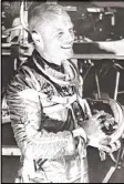  ??  ?? John Glenn in his Mercury program space suit. 1961.