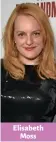  ??  ?? Elisabeth Moss