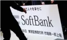  ?? Photograph: Issei Kato/Reuters ?? Last week Softbank was reportedly urging WeWork, or the We Company as it now known, to postpone its offering.