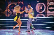  ?? ERIC MCCANDLESS/ABC/TNS ?? Daniella Karagach and Nelly perform on “Dancing With the Stars.” Disney recently announced the show will be moving from ABC to the Disney+ streaming service.