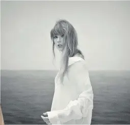  ?? ?? Real heartbreak: Swift has called her 11th original album a ‘lifeline’