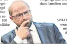  ?? FOTO: DPA ?? SPD-Chef Martin Schulz muss sich noch etwas einfallen lassen, um Angela Merkel zu be
siegen.