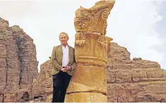  ??  ?? Eloquent: Simon Schama fronted the first episode of the BBC’S evolutiona­ry series