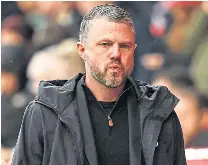  ?? ?? Determined Aberdeen boss Jimmy Thelin.