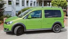  ?? Foto: Bringezu ?? Dieser VW Caddy ist ein Diesel und erst drei Jahre alt. Trotzdem droht dem Wagen von Thorsten Bringezu jetzt die Stilllegun­g.