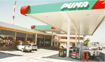  ??  ?? Puma filling station