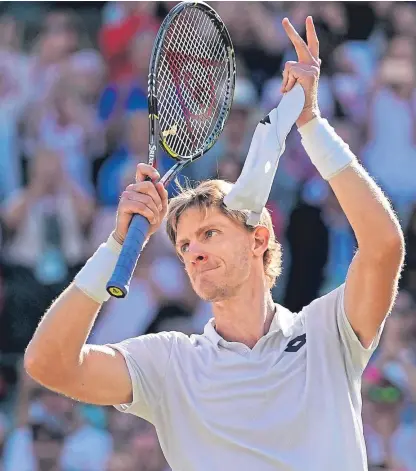  ?? Pictures: Getty Images/ PA. ?? Men’s semi-finalists, clockwise from above: Kevin Anderson, John Isner, Novak Djokovic and Rafael Nadal.