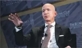  ?? REUTERS ?? Jeff Bezos, fundador de Amazon.