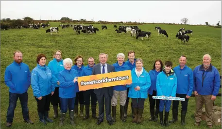  ??  ?? Minister Creed announces funding for Agri-Food Tourism projects.