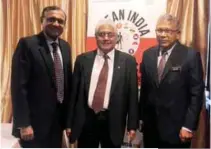  ??  ?? (From left) T. S. Tirumurti, Ramesh Kodammal and J. Jayasiri at the press conference.