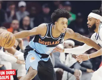  ?? AP ?? Collin Sexton considera que la decisión de la NBA de dejar fuera de su temporada a ocho equipos “da asco”.