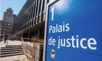  ?? Canadian Press/Shuttersto­ck ?? Quebec superior court in Montreal. Three doctors, a community health agency and a hospital are targeted in the lawsuit. Photograph: