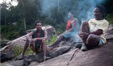  ??  ?? ‘Many times they see no reason to talk,’ says Mahen about his time with the Bateq Orang asli community in sungai Tembeling, Pahang.