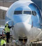  ?? Ted S. Warren/AP ?? An emergency order last week grounded all Boeing 737 Max 8 and Max 9 aircraft in the U.S. after the crash of an Ethiopian Airliner on March 10 killed 157 people. The aircraft have been used widely.