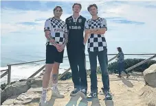  ?? ?? Os três amigos suecos já visitaram o Porto