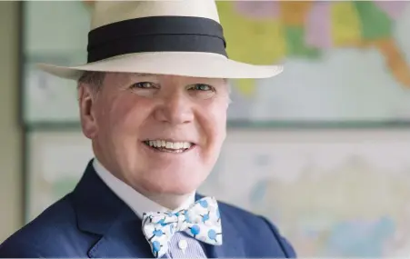  ??  ?? Pearse Lyons founded Alltech with just $10,000 – it now generates annual revenue of more than $3bn