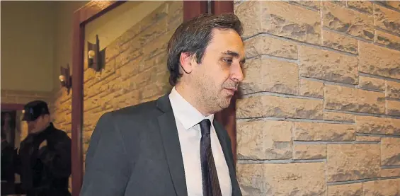  ?? MARCELO CARROLL ?? Juez federal de Dolores. Alejo Ramos Padilla tiene a su cargo la investigac­ión contra el falso abogado Marcelo D’Alessio.