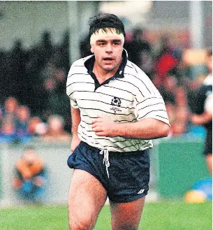 Rugby star announced as chieftain - PressReader